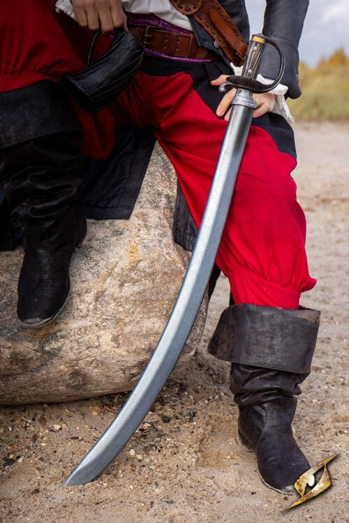 Curved Cutlass (85/100 cm) | LARP Piraat Sabel (Latex Coated) 100cm Epic Armoury