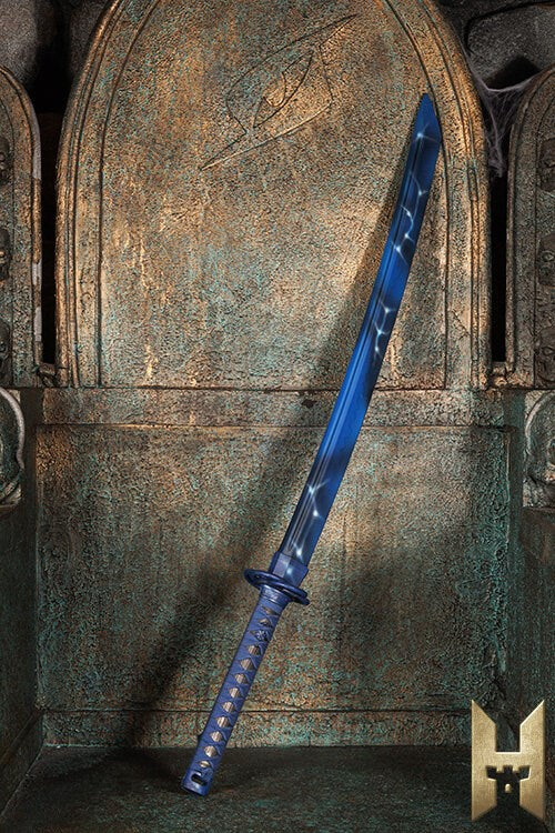 Ryūgan Katana (Stronghold) | Premium EVA Foam LARP Zwaard Sapphire Stronghold - Master Collection