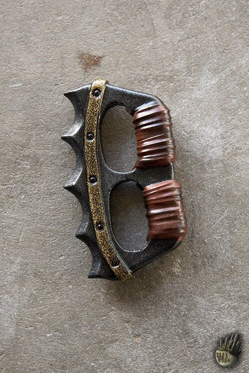 Dark Moon Nuckleduster (14 cm) - Kernloze LARP Boksbeugel Dark Moon