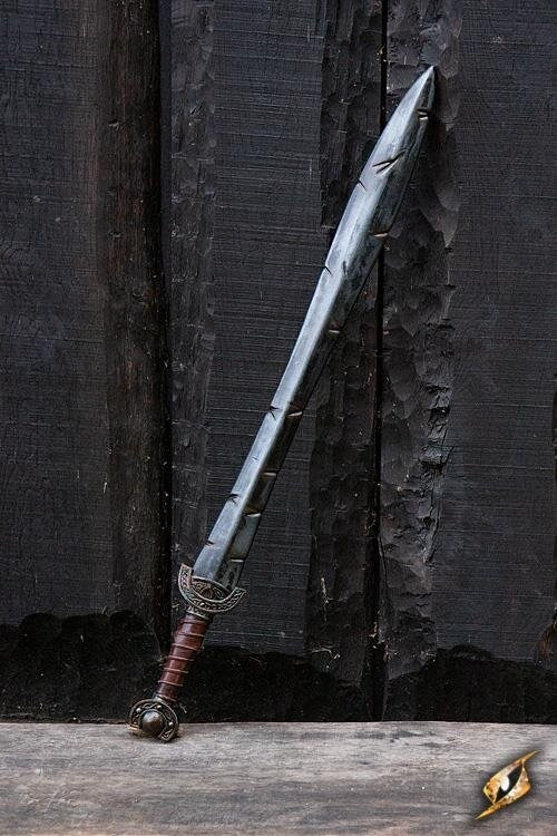 Celtic Leaf Sword (Battleworn) | 60/85/100cm LARP Zwaard (Latex) 85cm Epic Armoury
