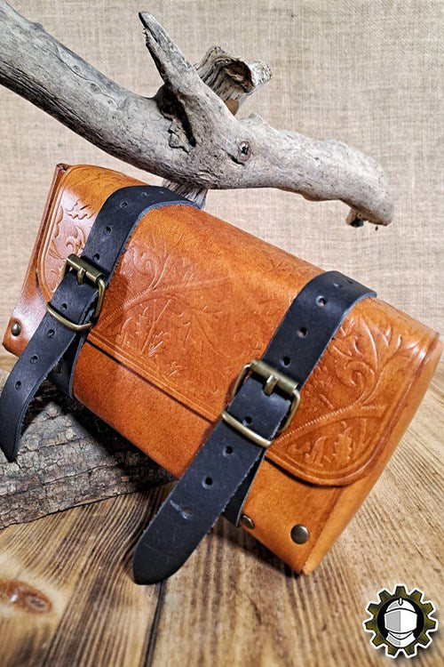 Armorware Beltbag Altair 'Fighter' - Leren Heuptas (AW-20101) Bruin Armorware