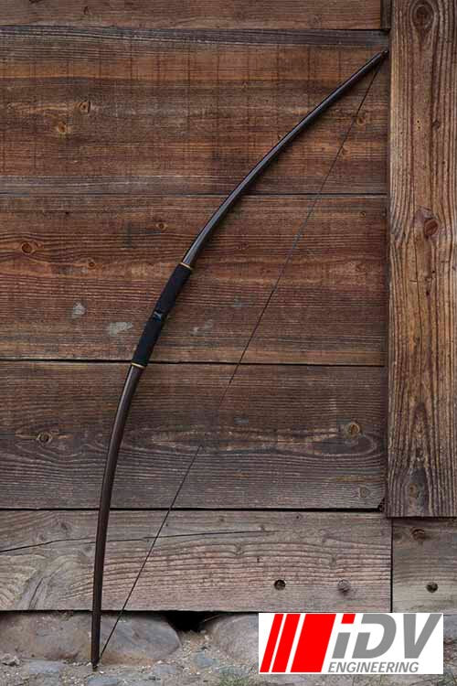 IDV Engineering LARP Bow (120-140 cm) - Polyurethaan Foam Bow (18-26 lbs) Bruin Goud IDV