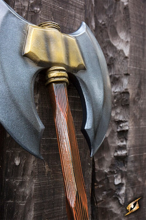 Epic Armoury Double Headed Battle Axe (85 cm) - Dubbele LARP Strijdbijl Epic Armoury
