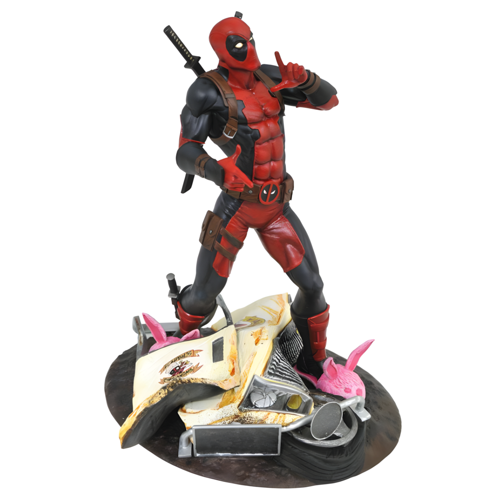 Deadpool 'Taco Truck' Diorama Statue | 25cm Marvel Figuur Diamond Select