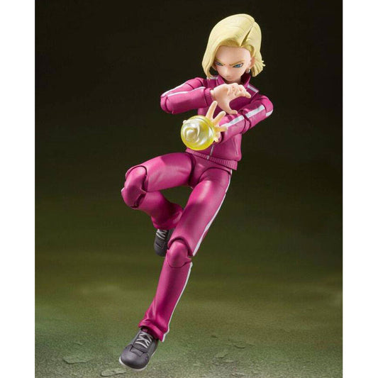 Android 18 Figuur (Universe Survival Saga) | 14cm DB Super Tamashi Nations