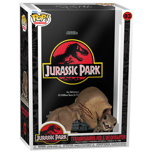 Funko POP! Movie Poster: Jurassic Park (Tyrannosaurus Rex & Velociraptor) #03 Funko