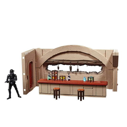 Star Wars The Vintage Collection Nevarro Cantina Playset + Death Trooper 3.75" Hasbro