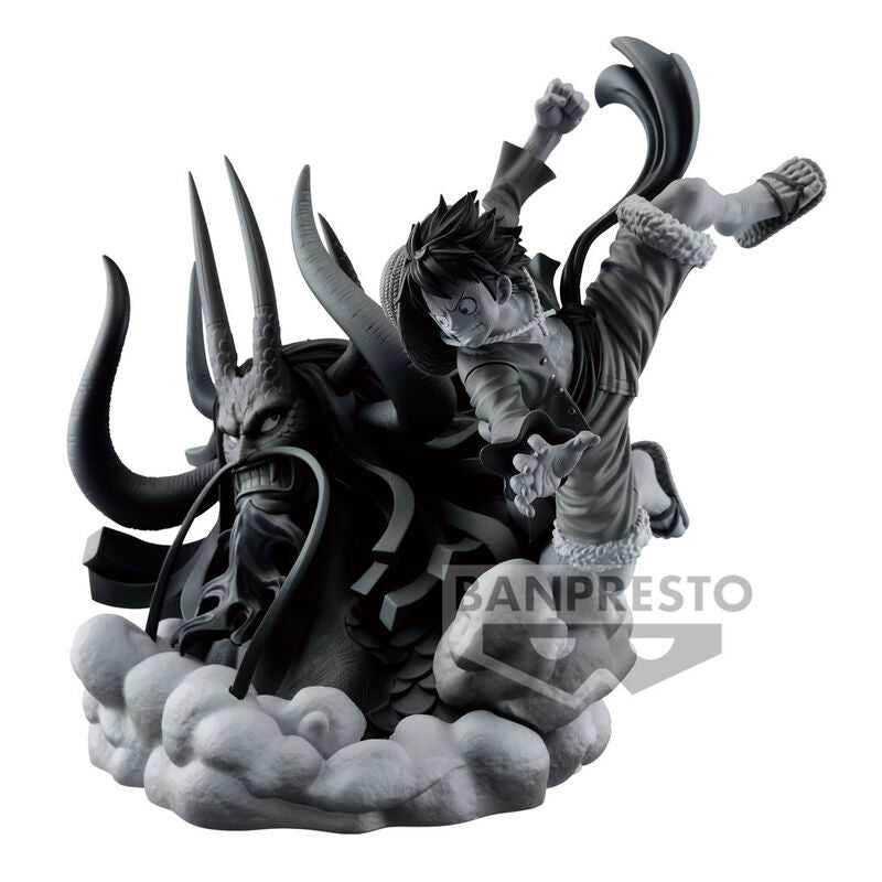 Luffy 'The Brush Tones' Figuur (Dioramatic) | 20cm One Piece Banpresto