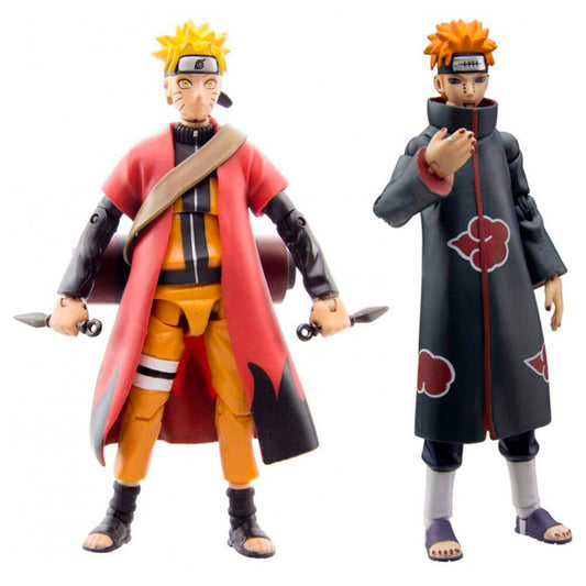 Naruto vs Pain Set | 25th Anniversary Figure 10cm TOYNAMI