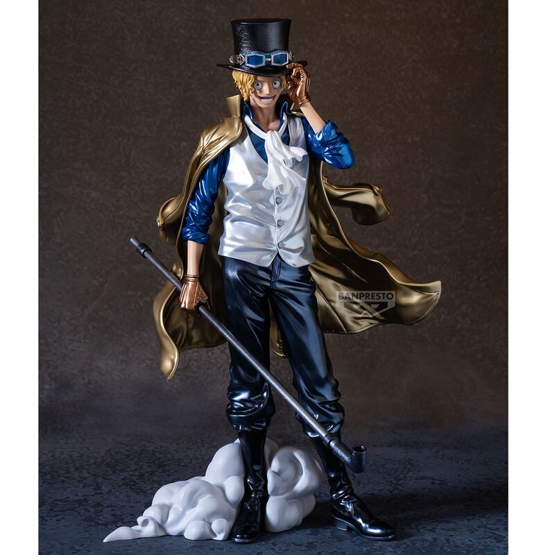 Sabo 'The Metallic' Figuur (Banpresto) | 30cm One Piece Banpresto