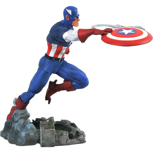 Captain America Statue (Comic Gallery) | 25cm Marvel Diamond Select