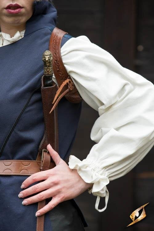 Epic Armoury Wand Shoulder Holster - Leren Toverstaf Houder Bruin Epic Armoury