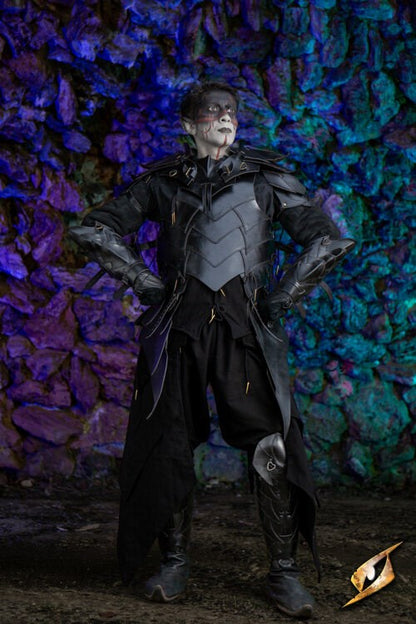 Shadow Armour Set (Echt Leer) | Complete Assassin LARP Uitrusting Epic Armoury