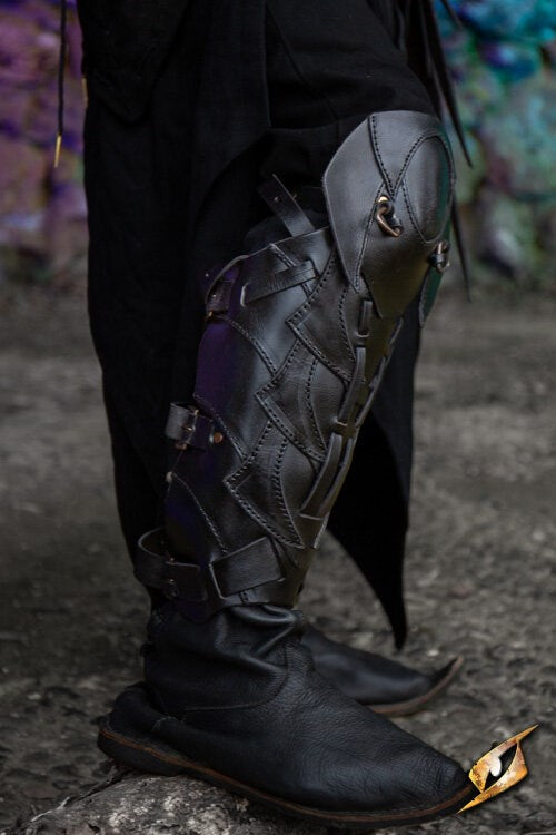 Shadow Armour Set (Echt Leer) | Complete Assassin LARP Uitrusting Epic Armoury