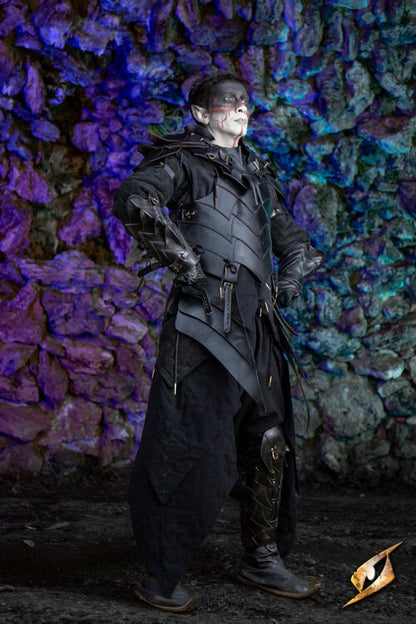 Shadow Armour Set (Echt Leer) | Complete Assassin LARP Uitrusting Epic Armoury