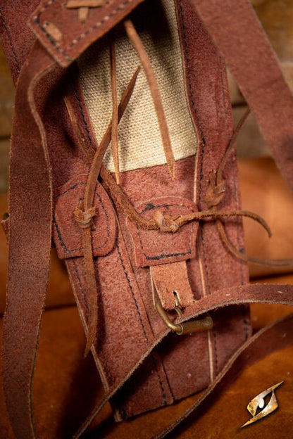 Epic Armoury Imperial Quiver Suede - Verstelbare Rugkoker voor LARP Epic Armoury