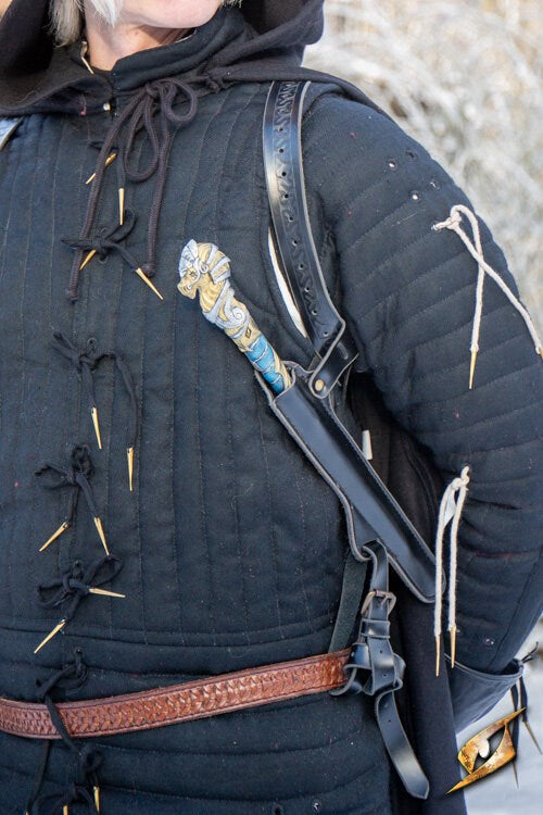 Epic Armoury Wand Shoulder Holster (Faux Leather) - Toverstaf Houder Zwart Epic Armoury