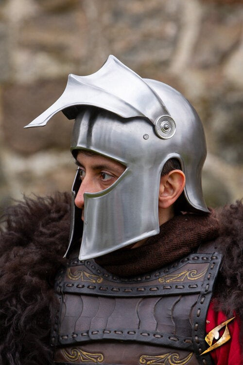 Corinthian Helmet (PU Foam) | Lichtgewicht Griekse LARP Helm Epic Armoury
