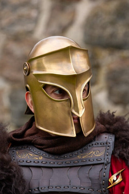 Corinthian Helmet (PU Foam) | Lichtgewicht Griekse LARP Helm Epic Armoury