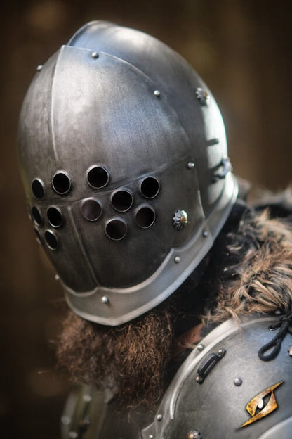 Marauder Helm (PU Foam) | Lichtgewicht Orc/Barbaar Helm Epic Armoury