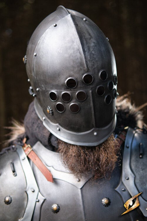Marauder Helm (PU Foam) | Lichtgewicht Orc/Barbaar Helm Epic Armoury