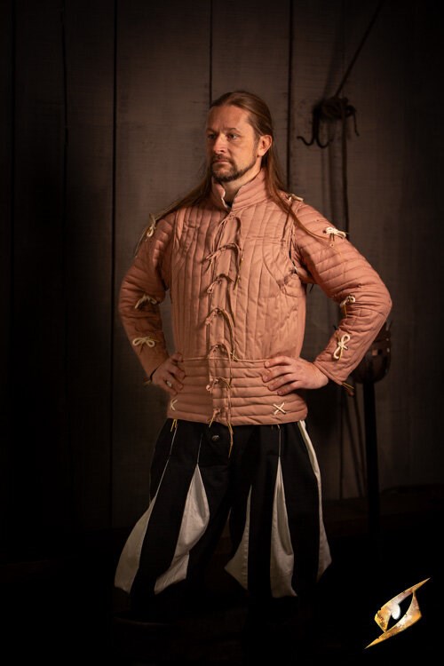 Epic Armoury Knightly Gambeson - Wambuis met Gespen (Afneembare Mouwen) - The Prop Shop