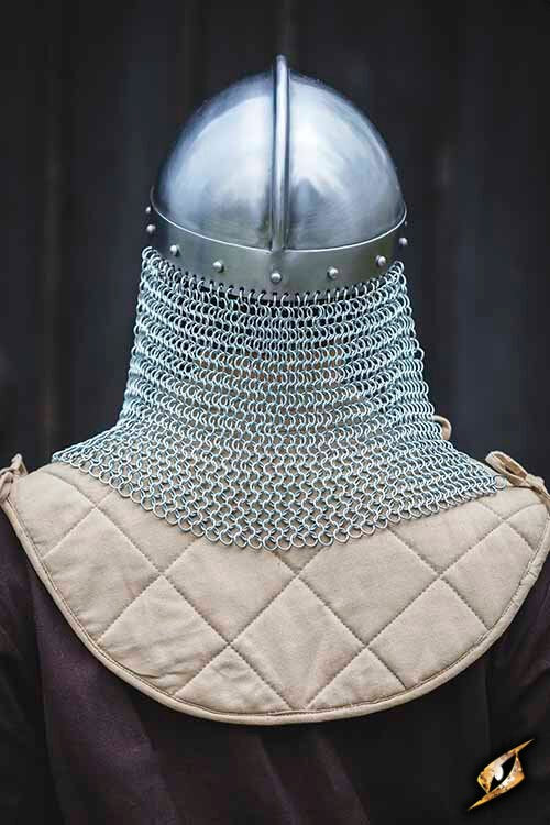 Raven Helm (1mm Staal) | Viking 'Spectacle' LARP Helm Epic Armoury