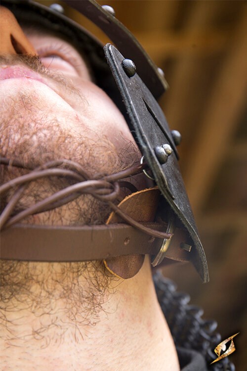 Raven Helm (1mm Staal) | Viking 'Spectacle' LARP Helm Epic Armoury