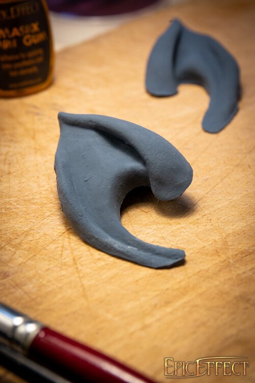 Dark Elf Oren (Paar) | Latex Protheses voor LARP & Cosplay (Drow) Grijs Epic Effect