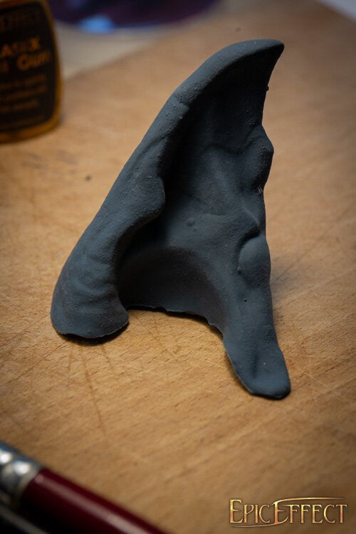 Orc Oren (Paar) | Latex Protheses voor LARP & Cosplay (Orc/Goblin) Grijs Epic Effect