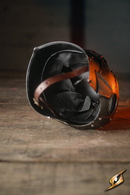Raider Helm (1mm Staal) | 'Battle-worn' Orc/Barbaar Helm Epic Armoury