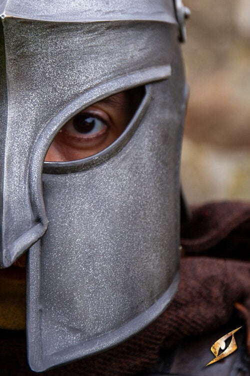 Corinthian Helmet met Pluim (Staal) | Griekse LARP Helm Epic Armoury