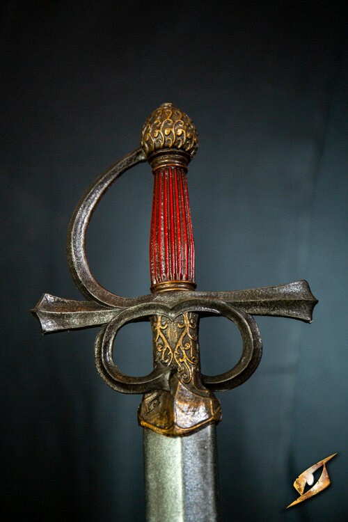 Rillet Rapier | Renaissance LARP Degen (Latex Coated) Rood Epic Armoury