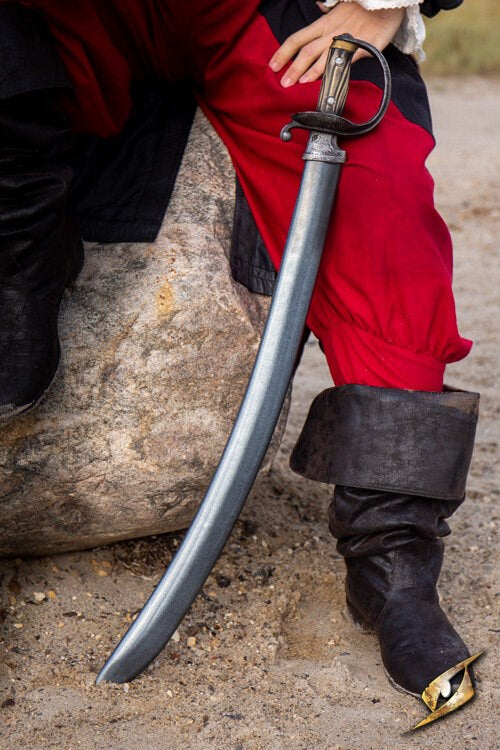 Curved Cutlass (85/100 cm) | LARP Piraat Sabel (Latex Coated) 85cm Epic Armoury
