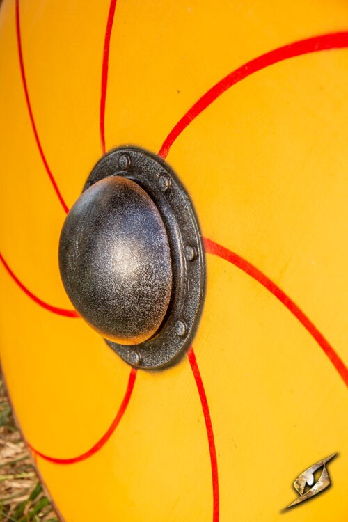 Gastir Viking Schild (80 cm) | Rond LARP Schild (Latex Coated) Epic Armoury