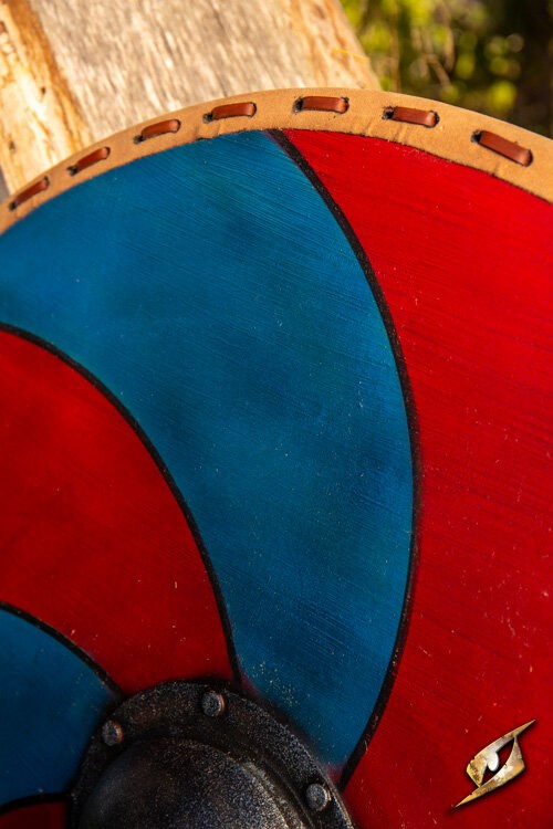 Gastir Viking Schild (80 cm) | Rond LARP Schild (Latex Coated) Epic Armoury