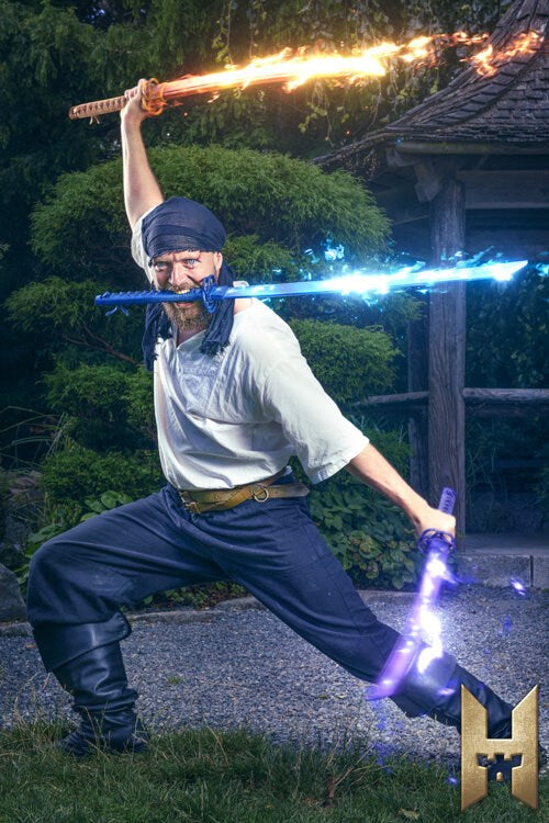 Ryūgan Katana (Stronghold) | Premium EVA Foam LARP Zwaard Stronghold - Master Collection