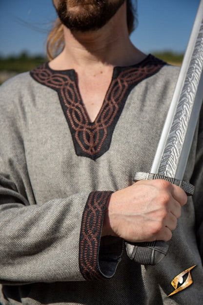 Tunic Fimbul (Viking) | 100% Katoenen LARP Tuniek (Mouwloos) Epic Armoury