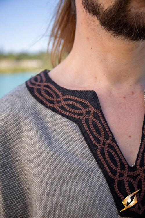 Tunic Fimbul (Viking) | 100% Katoenen LARP Tuniek (Mouwloos) Epic Armoury