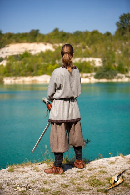 Tunic Fimbul (Viking) | 100% Katoenen LARP Tuniek (Mouwloos) Epic Armoury