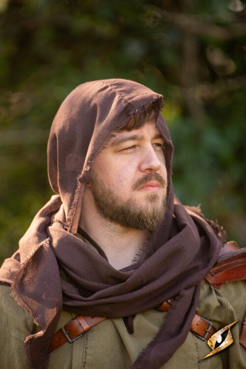 Cowl Ezio (Assassin Kap) | 100% Katoenen LARP Hood Epic Armoury