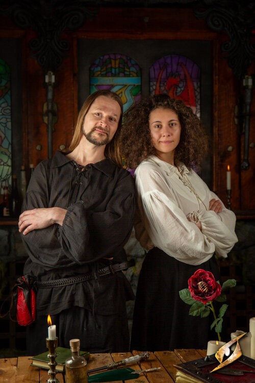 Crinkle Fencing Shirt (Katoen) | Renaissance/Piraat LARP Hemd Epic Armoury