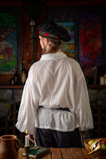 Crinkle Fencing Shirt (Katoen) | Renaissance/Piraat LARP Hemd Epic Armoury