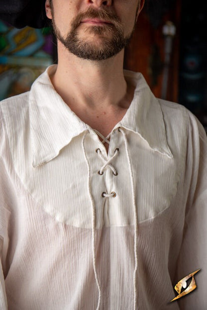 Crinkle Fencing Shirt (Katoen) | Renaissance/Piraat LARP Hemd Epic Armoury