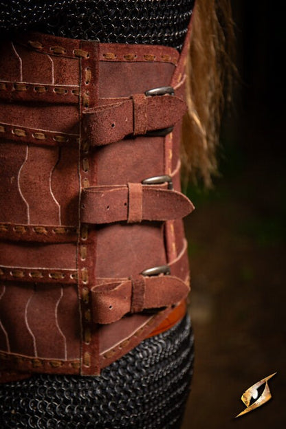 Celtic Lamellar (Suede) | Leren LARP Pantser (Epic Armoury) Epic Armoury