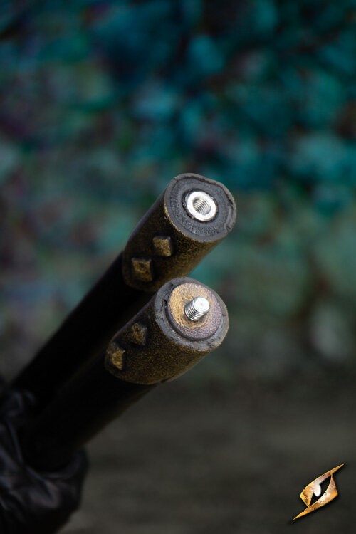 Long Rune Spear (2-delig/Compact) | Viking LARP Speer (Latex) Epic Armoury