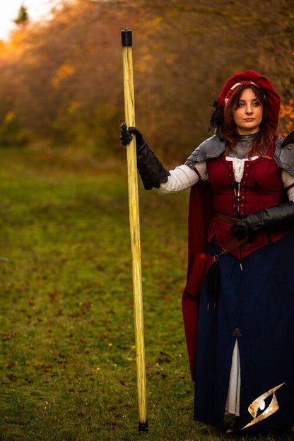 Battle Standard Stok (190 cm) | 2-delige LARP Vlaggenstok (Latex) Epic Armoury