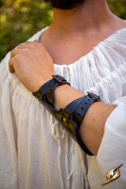 Archery Bracer (Volnerf Leer) | LARP Armbeschermer Boogschieten Epic Armoury