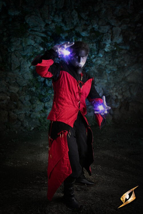 Epic Armoury Eventide Pourpoint - Dark Elf / Rogue Wambuis (Cotton & Suede) - The Prop Shop