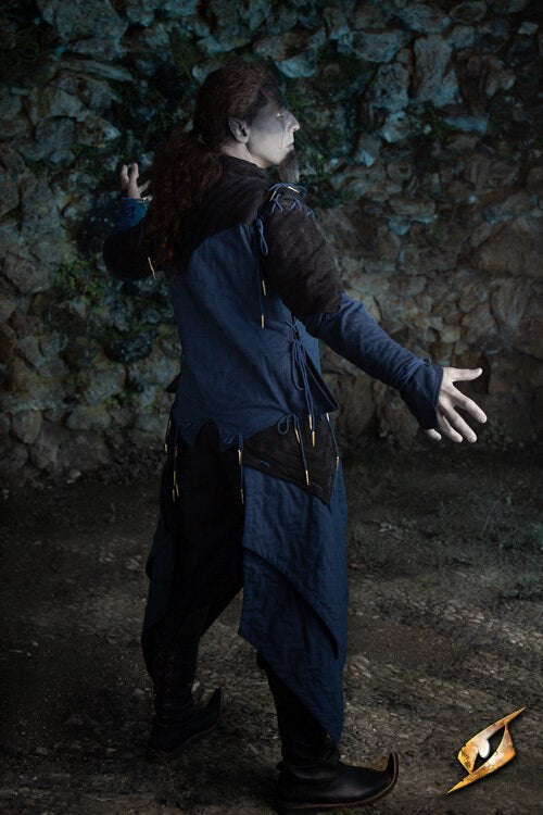 Epic Armoury Eventide Pourpoint - Dark Elf / Rogue Wambuis (Cotton & Suede) - The Prop Shop